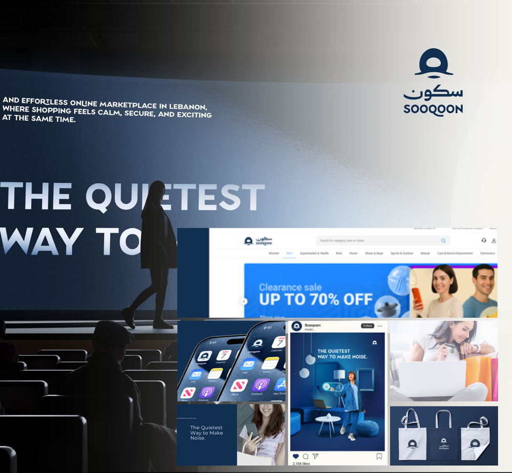 Sooqoon e-commerce brand, website design, and social media marketing case study by Optival Media - digital marketing company