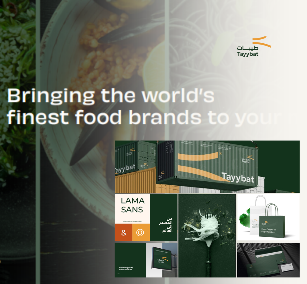 Tayybat food brand identity, packaging design, and marketing case study by Optival Media - branding agency Dubai