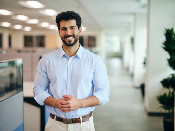 Male business professional client satisfied with Optival Media's marketing agency results